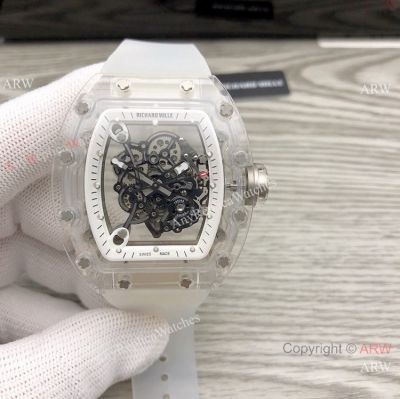 Richard Mille RM055 Bubba Watson Wrist Richard Mille Transparent Watch Citizen Movement